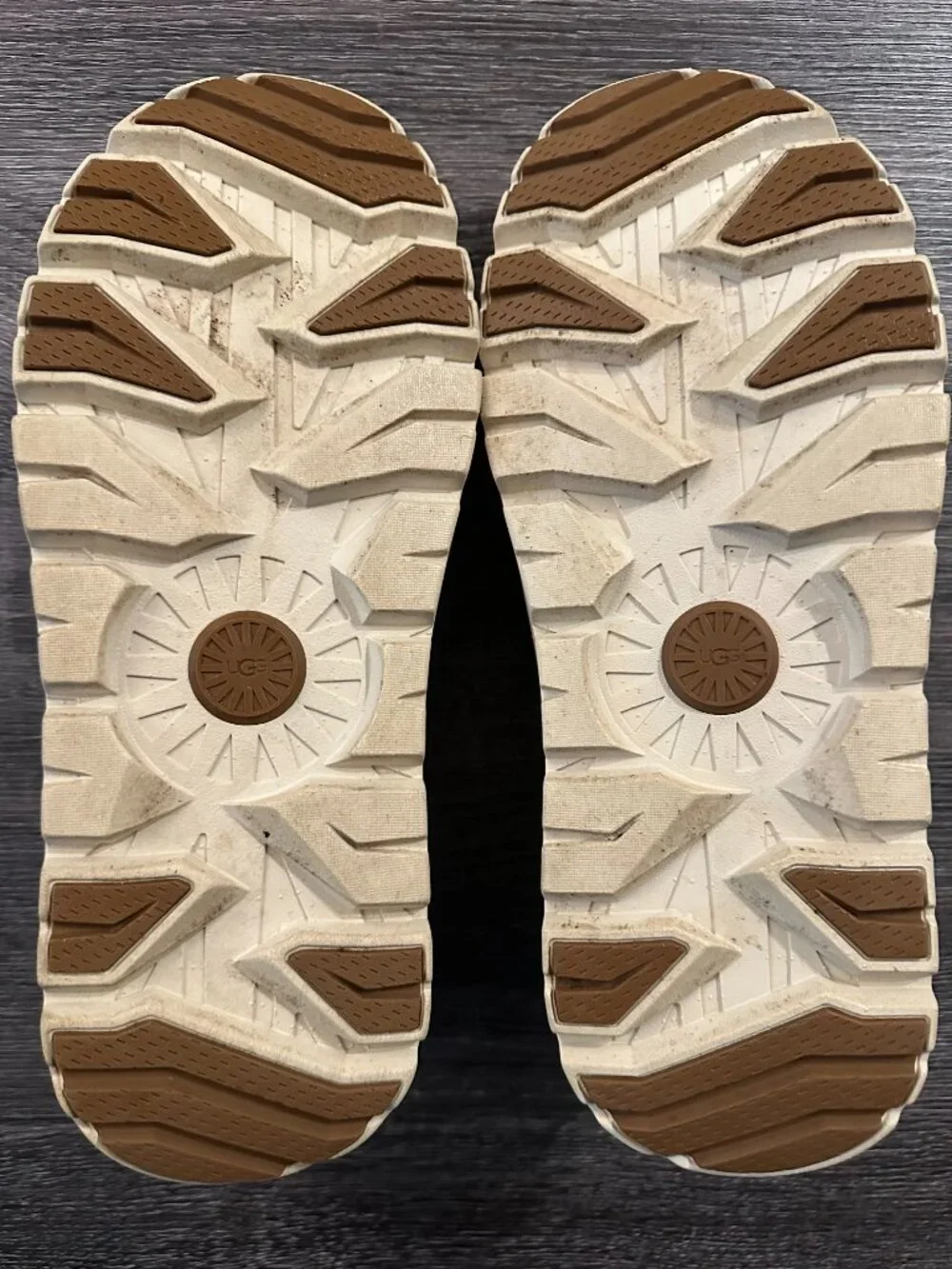 UGG Men's Tasman Weather Hybrid in chestnut / whitecap, size 11